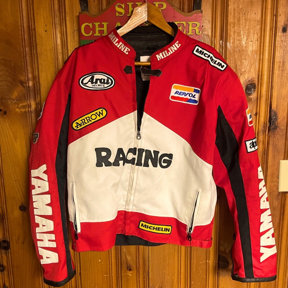 Miline team Yamaha padded riding jacket